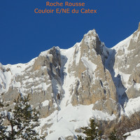 Couloir E/NE du Catex (vu depuis l'itinéraire des couloirs E de Roche Rousse)