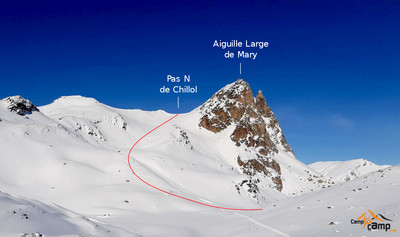 Montée au Pas N de Chillol