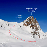 Montée au Pas N de Chillol