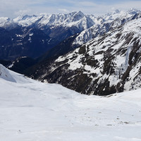 Vue de la première combe