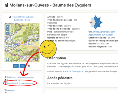 Exemple lien de contribution à la maintenance Exemple lien de contribution à la maintenance