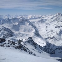 Arête S du Gross Düssi vue du sommet