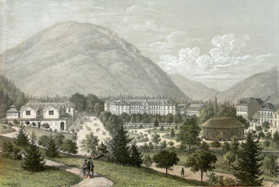 Bagnères de Luchon par Charles Mercereau, 1853-1864