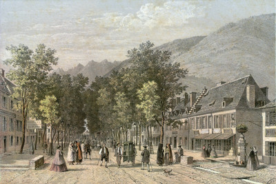 Bagnères de Luchon par Charles Mercereau, 1853-1864