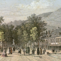 Bagnères de Luchon par Charles Mercereau, 1853-1864