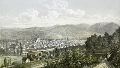 Bagnères de Luchon par Charles Mercereau, 1853-1864 