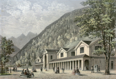 Bagnères de Luchon par Charles Mercereau, 1853-1864