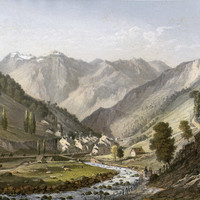 Barèges et la vallée du Bastan par Charles Mercereau, 1853-1864
