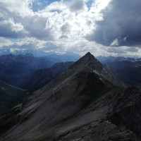 Depuis l'Aiguille d'arbour 