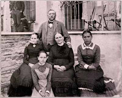 Famille Seiler de Zermatt en 1890 par Aubrey Le-Blond / Elisabeth Hawkins-Whitshed Famille Seiler de Zermatt en 1890 par Aubrey Le-Blond / Elisabeth Hawkins-Whitshed