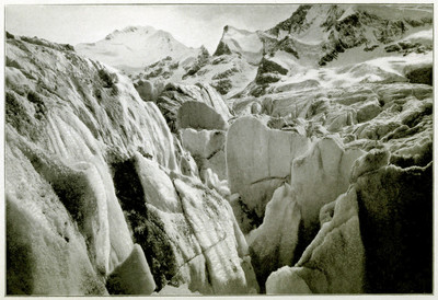 Glacier Morteratsch et Piz Bernina par Aubrey Le-Blond / Elisabeth Hawkins-Whitshed Glacier Morteratsch et Piz Bernina par Aubrey Le-Blond / Elisabeth Hawkins-Whitshed