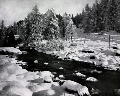 Paysage d'hiver par Aubrey Le-Blond / Elisabeth Hawkins-Whitshed Paysage d'hiver par Aubrey Le-Blond / Elisabeth Hawkins-Whitshed