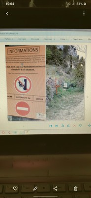 Panneau d'interdiction Panneau d'interdiction