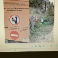 Panneau d'interdiction