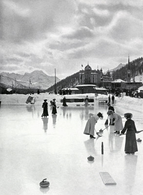 Curling féminin à St Moritz par Aubrey Le-Blond / Elisabeth Hawkins-Whitshed Curling féminin à St Moritz par Aubrey Le-Blond / Elisabeth Hawkins-Whitshed