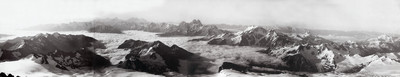 Chaine du Caucase vue de l'Elbrous par Vittorio Sella en 1889 Chaine du Caucase vue de l'Elbrous par Vittorio Sella en 1889