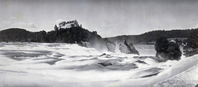 La Chute du Rhin à Schaffhouse, par Adolphe Braun en 1870 La Chute du Rhin à Schaffhouse, par Adolphe Braun en 1870