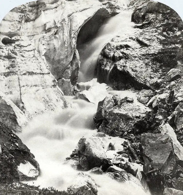Glacier Morteratsch par Adolphe Braun Glacier Morteratsch par Adolphe Braun