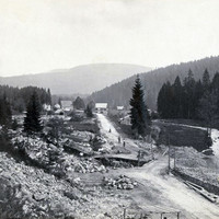 Vosges, Vallée des Granges en 1870 par Braun