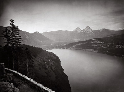 Lac d'Uri, Brunnen, Schwytz et les Mythen par Braun Lac d'Uri, Brunnen, Schwytz et les Mythen par Braun
