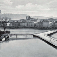 Genève devant le Salève par Braun