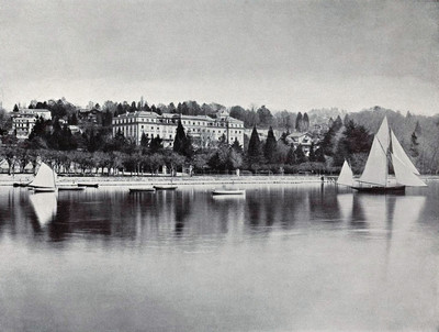 Le Léman à Ouchy par Braun Le Léman à Ouchy par Braun