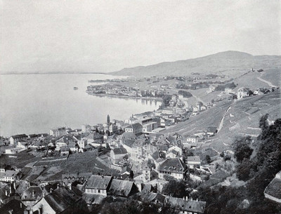 Montreux, Clarens, Mont Pélerin par Braun Montreux, Clarens, Mont Pélerin par Braun