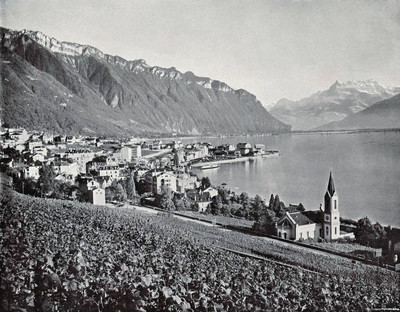 Montreux, Rochers de Naye, Dents du Midi Montreux, Rochers de Naye, Dents du Midi