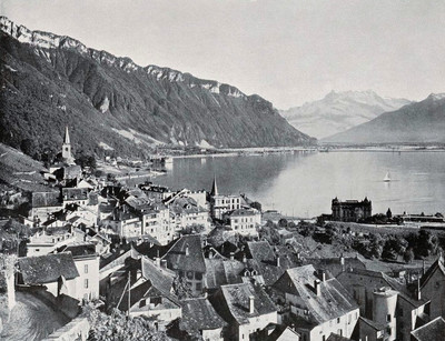Montreux, Rochers de Naye, Dents du Midi Montreux, Rochers de Naye, Dents du Midi