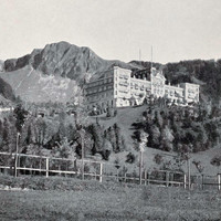 Hotel de Caux et Rochers de Naye par Braun