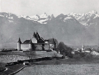 Aigle, Les Jumelles, Cornettes de Bise, le Grammond par Braun Aigle, Les Jumelles, Cornettes de Bise, le Grammond par Braun