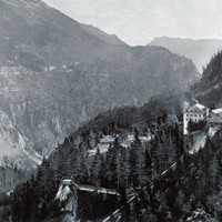 Passage de la Tête Noire par Braun