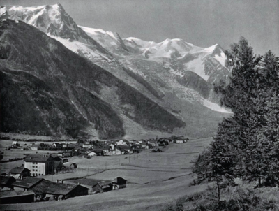 Chamonix et son Mont Blanc par Braun Chamonix et son Mont Blanc par Braun