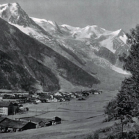 Chamonix et son Mont Blanc par Braun