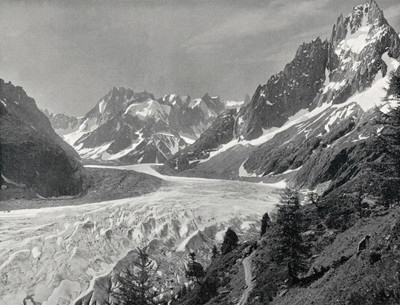 La Mer de Glace par Braun La Mer de Glace par Braun