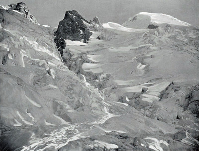Traversée du glacier des Bossons par Braun Traversée du glacier des Bossons par Braun