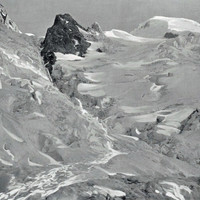Traversée du glacier des Bossons par Braun