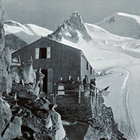 Cabane des grands Mulets par Braun