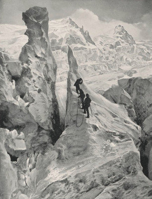 Séracs du glacier des Bossons par Braun Séracs du glacier des Bossons par Braun