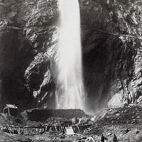 Cascade de Pissevache par Braun