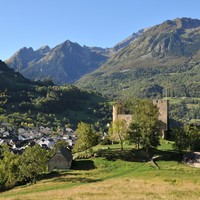 Vue sur Luz-Saint-Sauveur - Bruno Valcke - Accompagnateur en Montagne