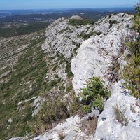 Relais vu depuis le sentier bleu