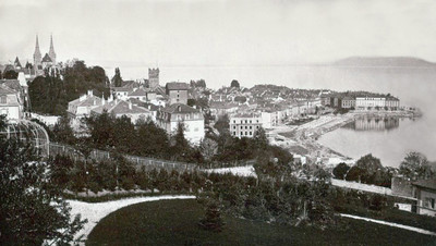 Lac de Neuchâtel par Braun Lac de Neuchâtel par Braun