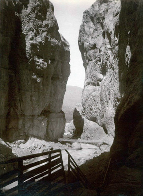Gorge de la Lütschine par Braun Gorge de la Lütschine par Braun