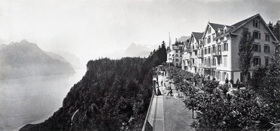 Seelisberg et lac d'Uri par Braun Seelisberg et lac d'Uri par Braun