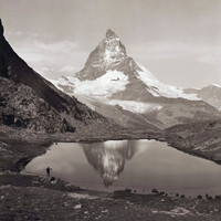 Reflet du Cervin dans le Lac du Riffel par Braun