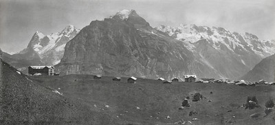 Jungfrau vue de Murren par Braun Jungfrau vue de Murren par Braun