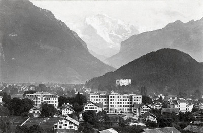 Jungfrau vue d'Interlaken par Braun Jungfrau vue d'Interlaken par Braun