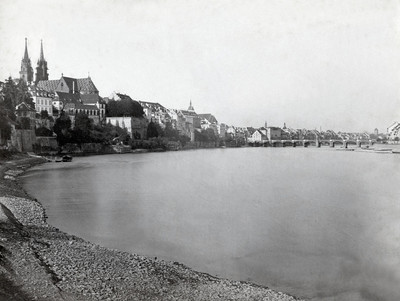 Le Rhin à Bâle par Braun Le Rhin à Bâle par Braun