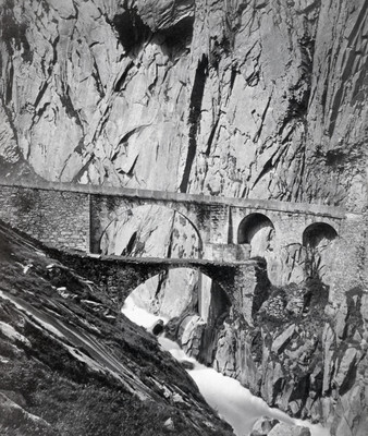 Gorges de la Reuss et Ponts du diable par Braun Gorges de la Reuss et Ponts du diable par Braun